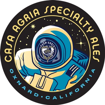 Sticker: CASA Astronaut